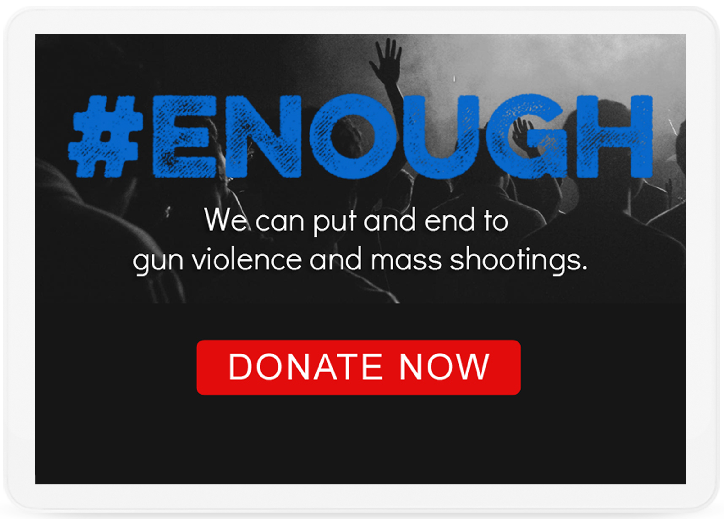 Enough gun violence
