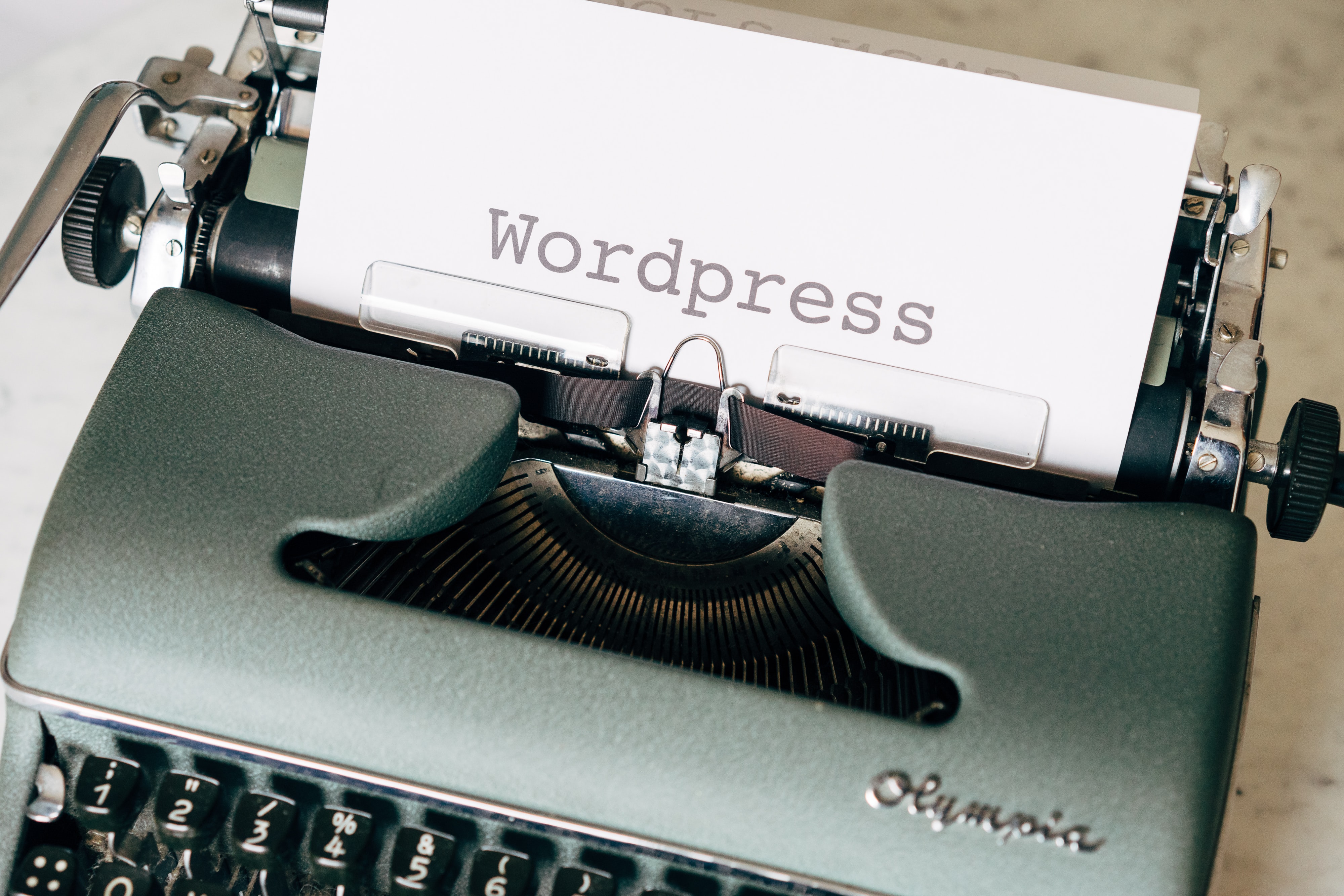 Wordpress typewriter