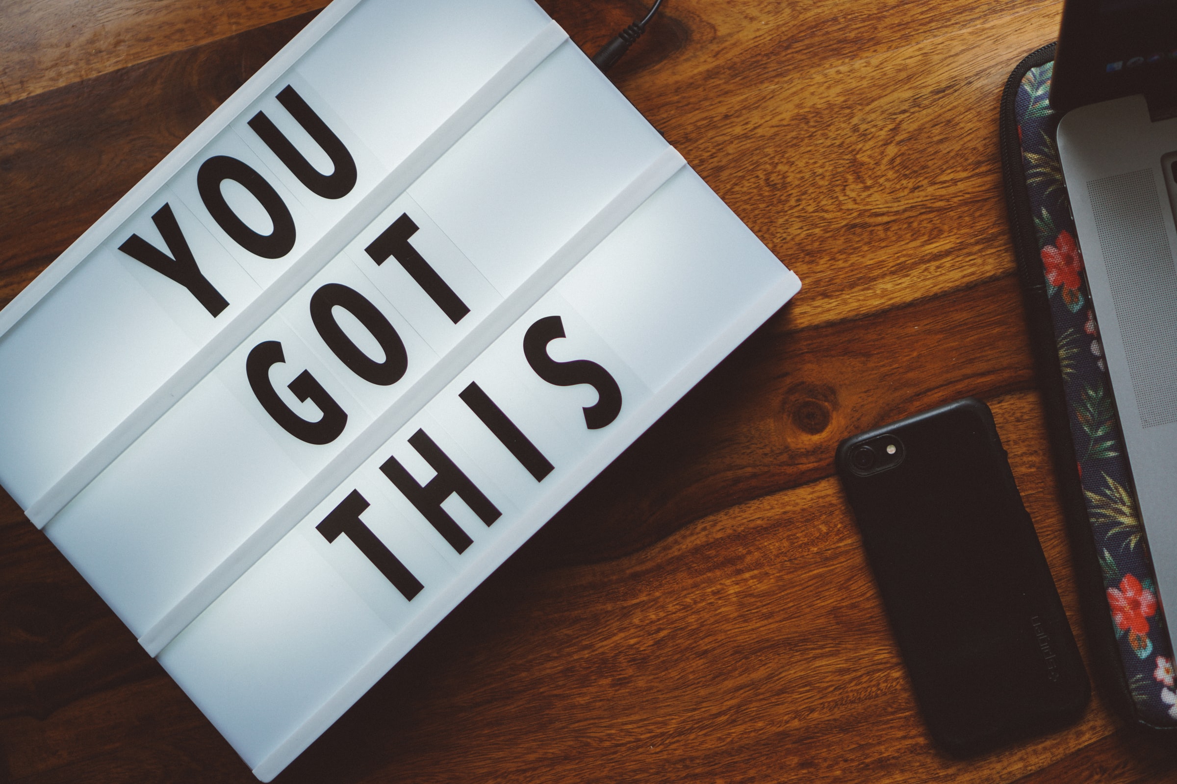 You got this