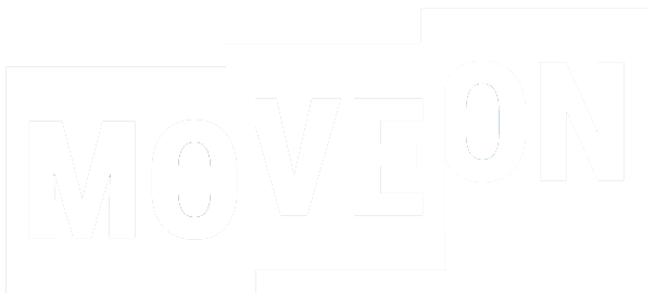 Move On logo white
