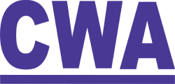 cwa logo purple