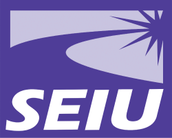 seiu logo purple