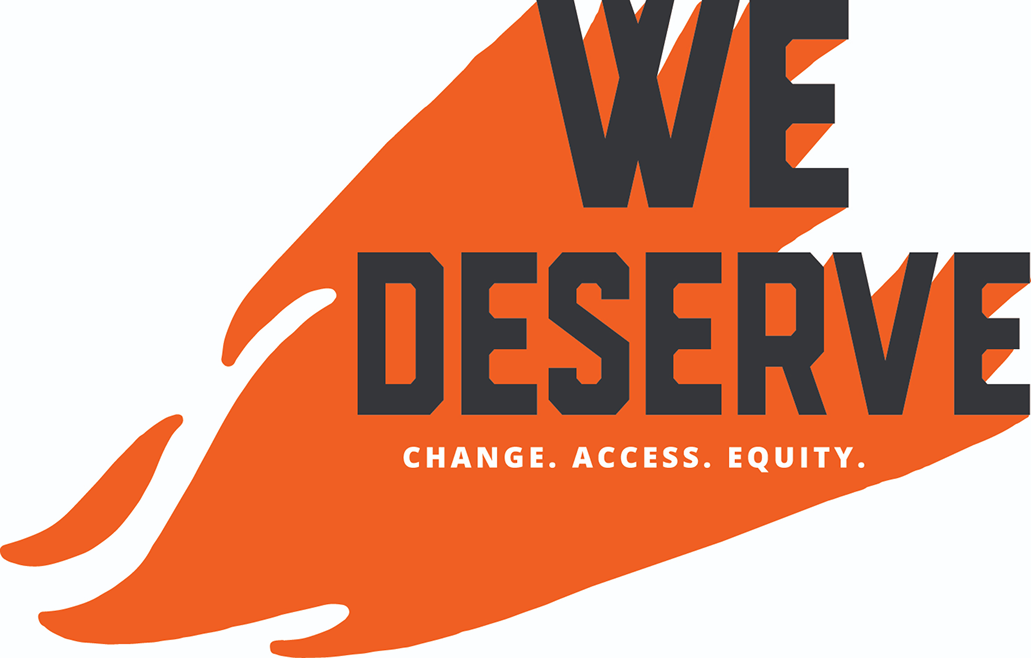 we deserve logo