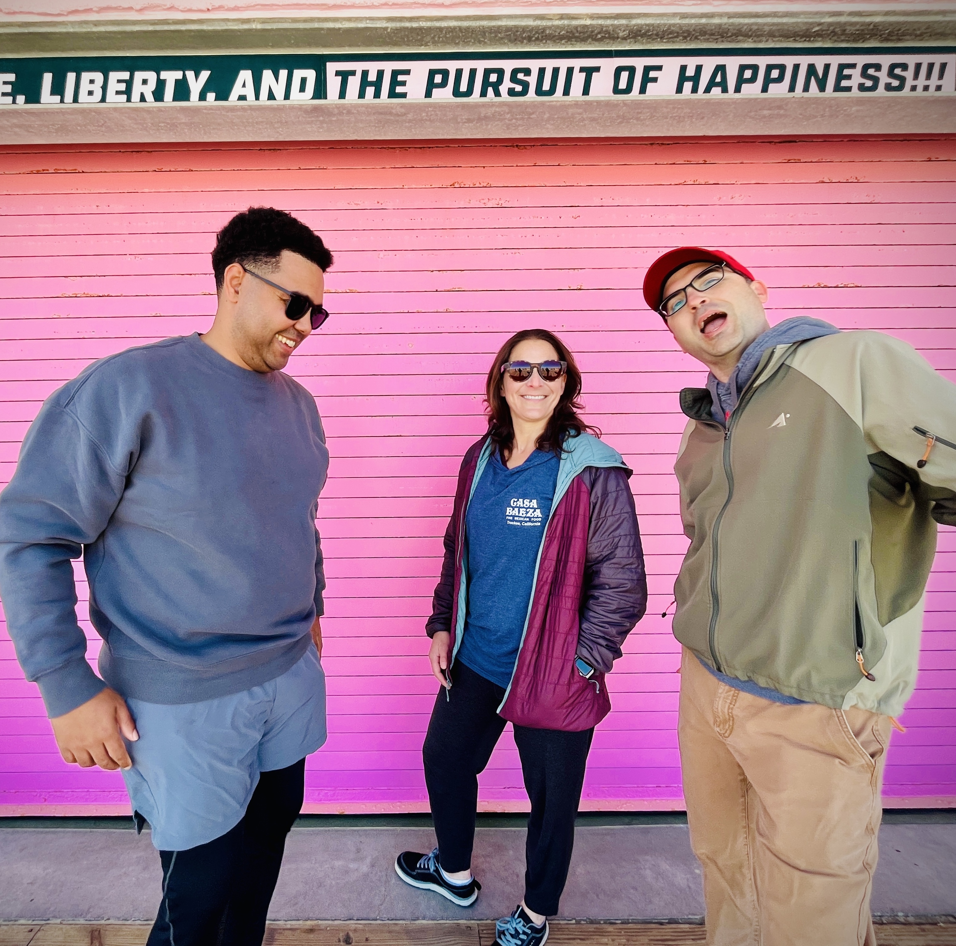 photo of rad team members having fun