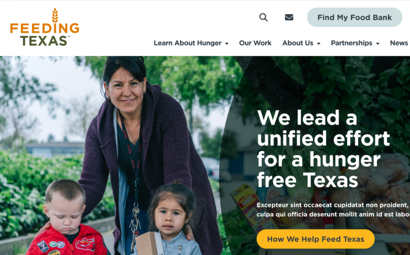 Feeding Texas Card