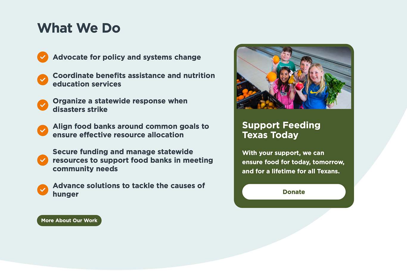feeding texas website example