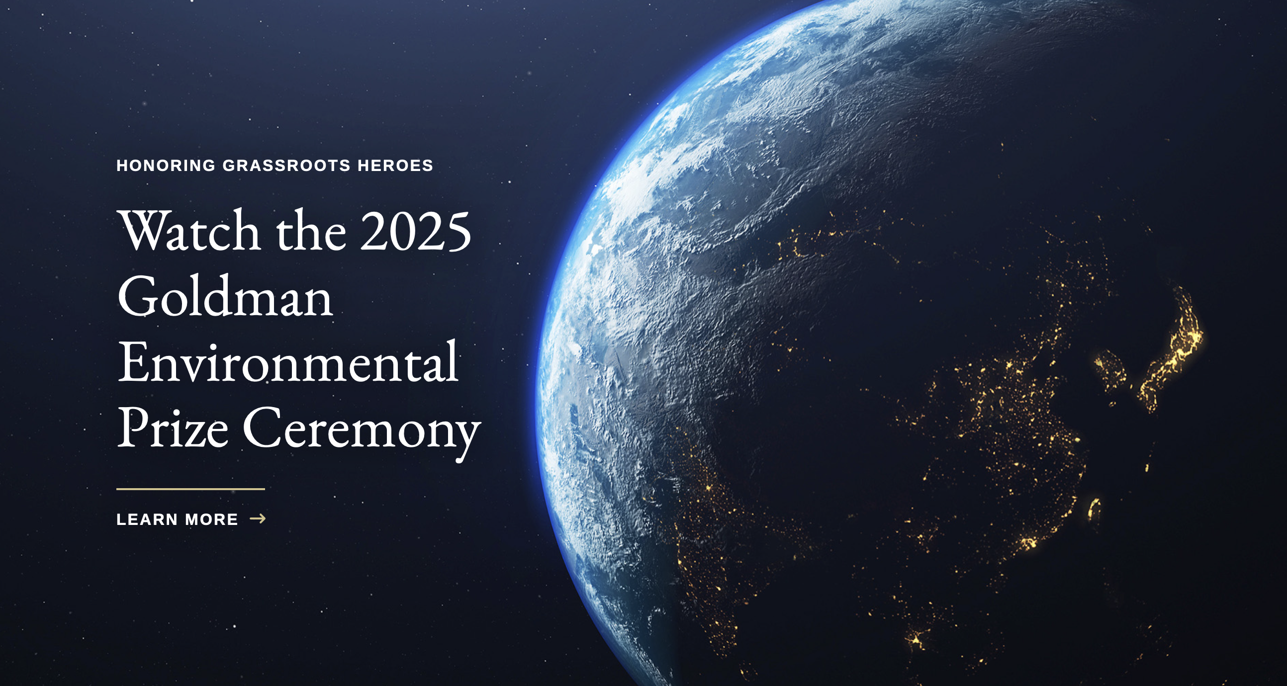 Goldman prize world