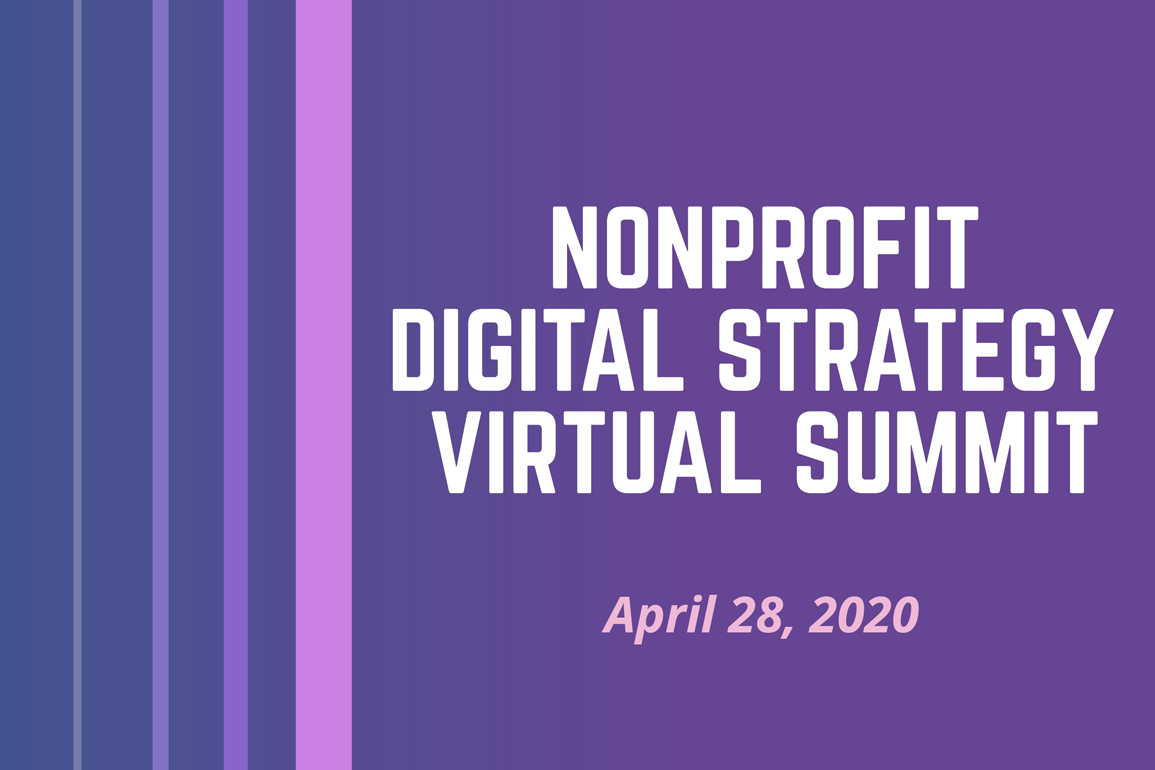 Nonprofit Digital Strategy Virtual Summit
